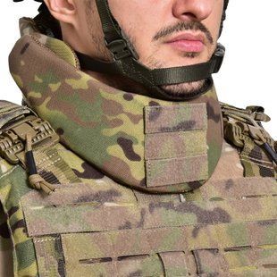 GiG Military Ballistic Neck Protection 1 class, Multicam, Neck protection, 1, Small, Ultra high molecular weight polyethylene