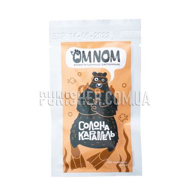 IIDLO OMNOM Salted caramel Energy bar, Energy bar