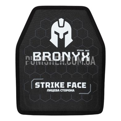 Бронеплита Bronyx Medium 3 класс, Черный, Бронепластины, 3, Medium, Сверхвысокомолекулярный полиэтилен