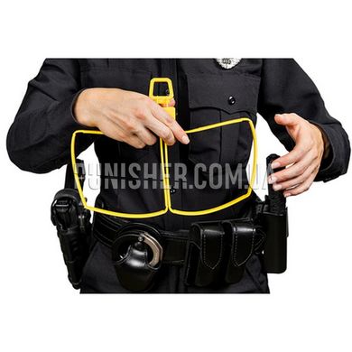 Одноразові наручники ASP Tri-Fold Restraints упаковка (10шт), Чорний