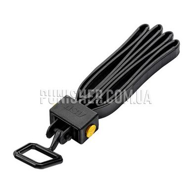 Одноразові наручники ASP Tri-Fold Restraints упаковка (10шт), Чорний