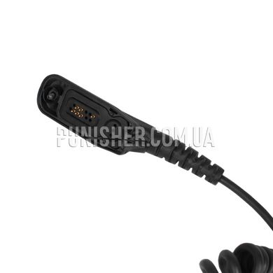 Микрофон Macom Speaker Mic KRY101 под Motorola DP 4400 (Бывшее в употреблении), Черный