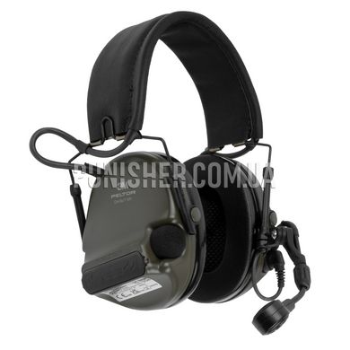 3M Peltor ComTac XPI Headset PELTOR, Olive, Headband, 25, PELTOR J11, Comtac XPI, 2xAAA, Single