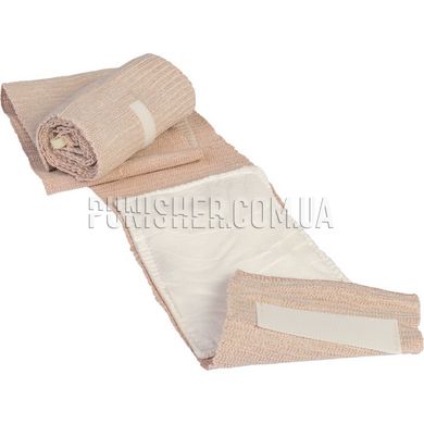 NAR Flat Emergency Trauma Dressing (ETD) 4", White, Elastic bandage