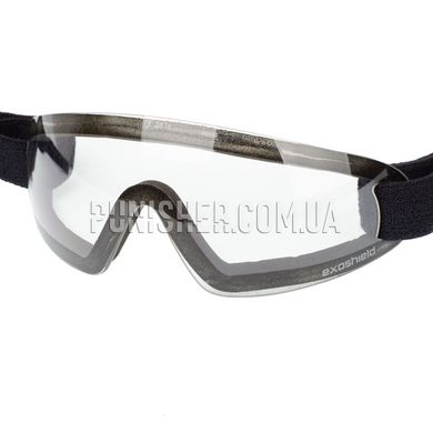 Revision Exoshield Extreme Low-Profile Eyewear, Black, Transparent, Goggles