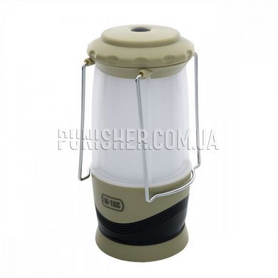M-Tac Outdoor Camp Lantern matte, Khaki, Lantern Camping, Battery, White