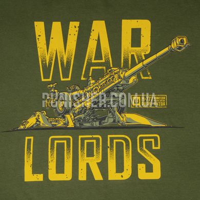 4-5-0 War Lords T-shirt, Olive, Small