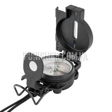 Cammenga 3H Tritium Lensatic Compass Gift Box, Black, Aluminum, Tritium