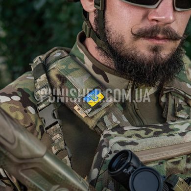 Нашивка M-Tac MOLLE Patch Прапор України з Гербом, Olive, Oxford