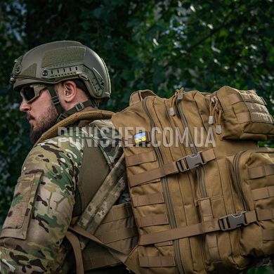 Нашивка M-Tac MOLLE Patch Прапор України з Гербом, Olive, Oxford