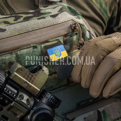 Нашивка M-Tac MOLLE Patch Прапор України з Гербом, Olive, Oxford