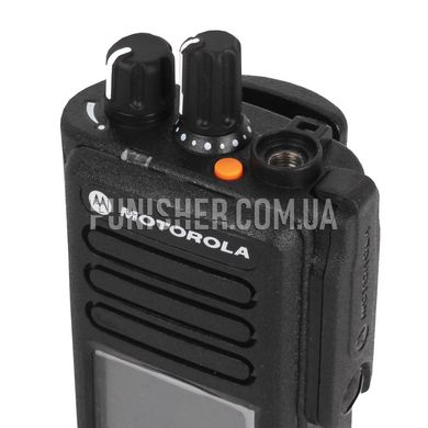 Портативна радіостанція Motorola DP4801e VHF 136-174 MHz, Чорний, VHF: 136-174 MHz