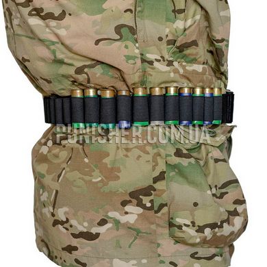 A-Line Bandolier M5 Belt, for cartridges of 12 calibers, Black