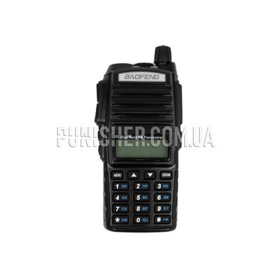 Радиостанция Baofeng UV-82, Черный, VHF: 136-174 MHz, UHF: 400-520 MHz