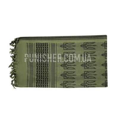 M-Tac With Trident Scarf Shemagh, Olive, Universal