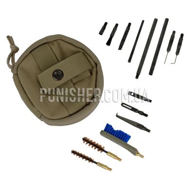 Инструменты для чистки Otis 5.56 Military Cleaning System Kit, Coyote Brown, 5.56, Инструменты