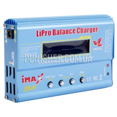 Зарядное устройство Imax B6 80 Вт LiPro Balance Charger, Синий, Зарядное
