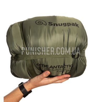 Зимовий спальний мішок Snugpak Softie Antarctica Extra Long, Olive, Спальний мішок