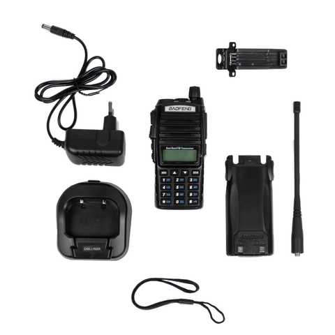 BAOFENG UV-5R PLUS VHF/UHF DUAL BAND PMR RADIO 136-174 400-520 MHZ  TRANSCEIVER