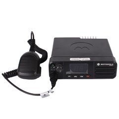 Motorola DM4400е Mobile Digital Two Way Radio, Black, VHF: 136-174 MHz, UHF: 403-470 MHz