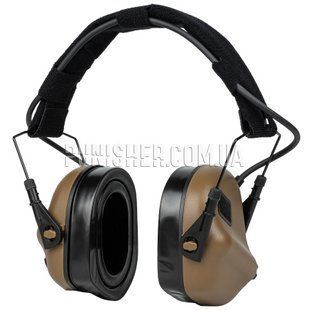 Активные наушники Earmor M31 PLUS, Coyote Brown, Аксессуары, С оголовьем, 22