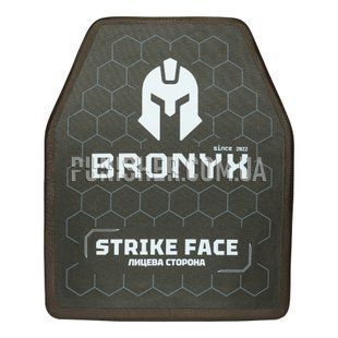 Бронеплита Bronyx CAP5 Medium 5 клас, Olive, Бронепластини, 5, Medium, Надвисокомолекулярний поліетилен