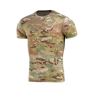 M-Tac Sweat-Wicking Tactical Summer MC T-Shirt, Multicam, Large