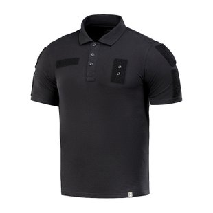 M-Tac Police 65/35 Polo Shirt Black, Black, Small
