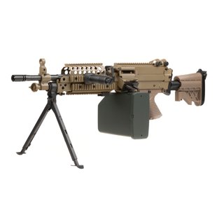A&K МК46 MOD0 Machinegun Replica, Tan, AK, AEG, There is