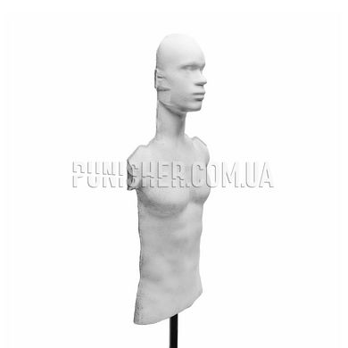 Rubber Dummies Bodies Only, White, Rubber dummy