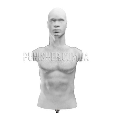 Rubber Dummies Bodies Only, White, Rubber dummy