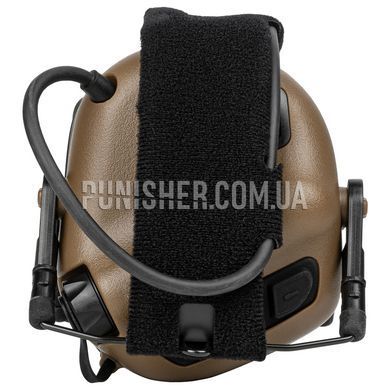 Активные наушники Earmor M31 PLUS, Coyote Brown, Аксессуары, С оголовьем, 22