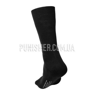 Rothco Military Dress Socks, Black, 10-13 US