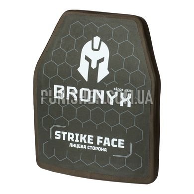 Bronyx CAP5 Medium 5 class Armor Plate, Olive, Armor plates, 5, Medium, Ultra high molecular weight polyethylene