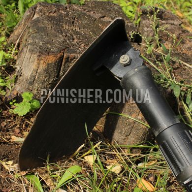 Cкладна лопата Gerber E-Tool (Було у використанні), Чорний, Лопата