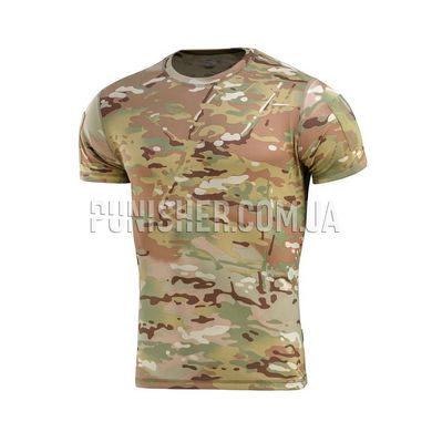 M-Tac Sweat-Wicking Tactical Summer MC T-Shirt, Multicam, Large