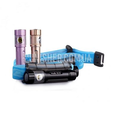 Fenix HL10 Headlamp, Purple, Headlamp, Accumulator, Battery, White, 70