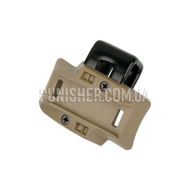 Helmet mount for Princeton Tec Charge flashlights, Tan, Accessories