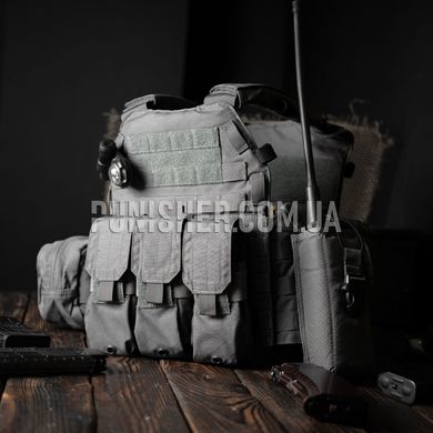 Плитоноска Emerson LBT6094A Plate Carrier з підсумками, Сірий, Плитоноска