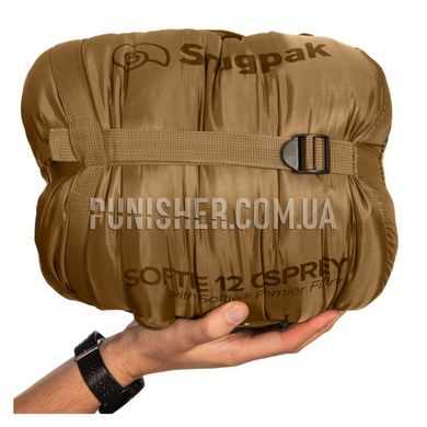 Спальний мішок Snugpak Softie 12 Osprey лівий, Desert Tan, Спальний мішок