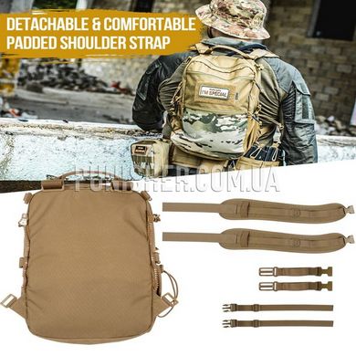 Тактичний рюкзак OneTigris Achelous Tactical Backpack, Coyote Brown, 12 л