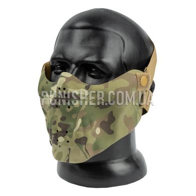 Защитная маска Emerson Skull Half Face Mask, Multicam, Универсальный