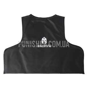 Баллистический пакет Bronyx L/XL 2 класс под бронежилет, передняя часть корпуса, Черный, Мягкие пакеты, 2, L/XL, Сверхвысокомолекулярный полиэтилен