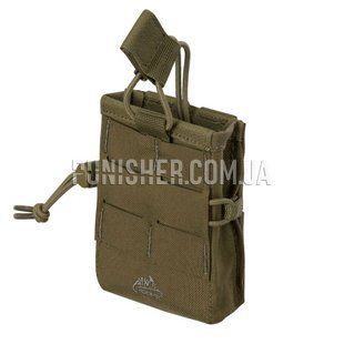 Магазинный подсумок Helikon-Tex Competition Rapid Carbine для АК/AR, Olive, 1, Molle, AK-47, AR15/М4, Для плитоноски, Cordura 500D