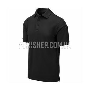 Helikon-Tex UTL Polo Shirt - Topcool, Black, XX-Large