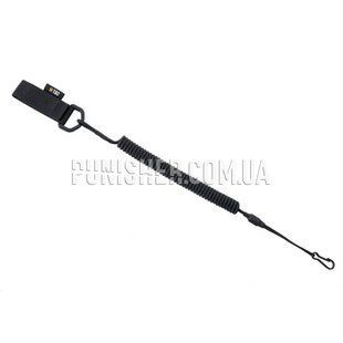 M-Tac Safety Cord with D-ring, Black