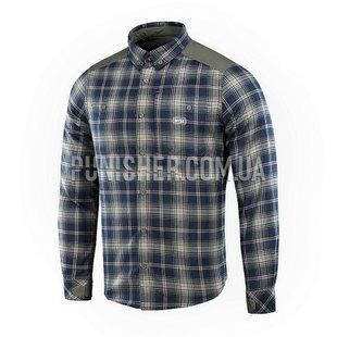 Рубашка M-Tac Redneck Shirt Olive/Navy Blue, Navy Blue, Small Regular