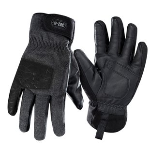 M-Tac Extreme Tactical Winter Gloves, Dark Grey, Small