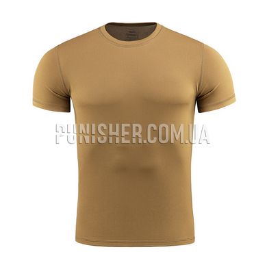 M-Tac Sweat-Wicking Summer Coyote T-Shirt, Coyote Brown, X-Large