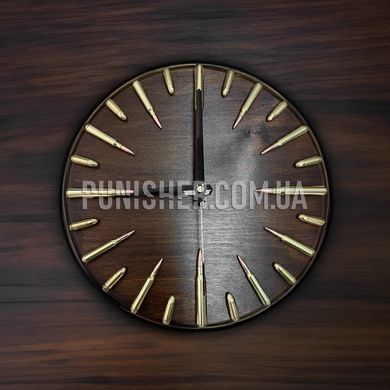 "NATO" Watch from spent shells and bullets, Coyote Brown, Wall clock